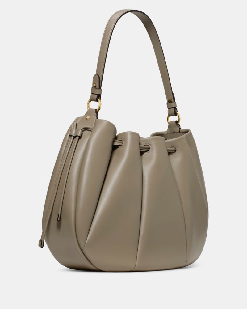KateSpade Pinch Shoulder Bag Oyster Shell