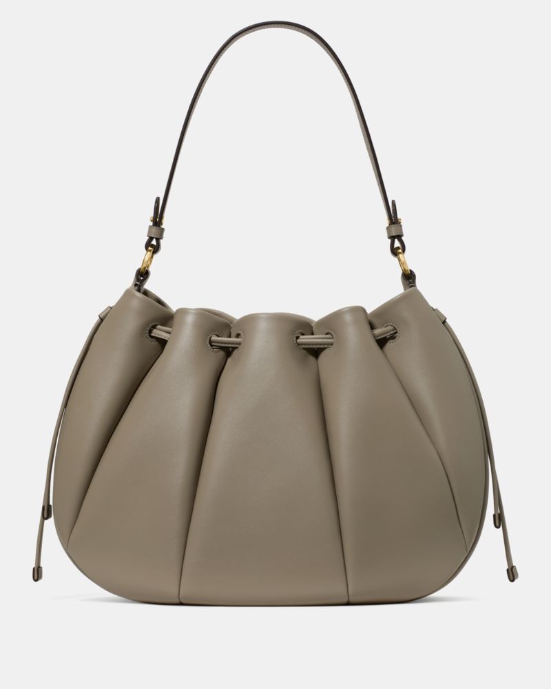 KateSpade Pinch Shoulder Bag Oyster Shell