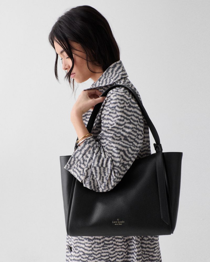 KateSpade Knott Tote Bag Black