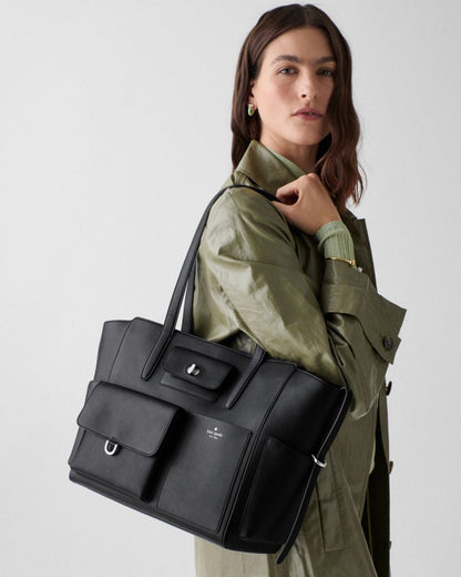 KateSpade Cargo Tote Bag Black
