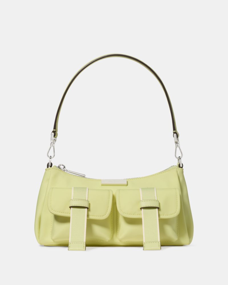 KateSpade Carter Nylon Cargo Crossbody Bag Tennis Ball Multi