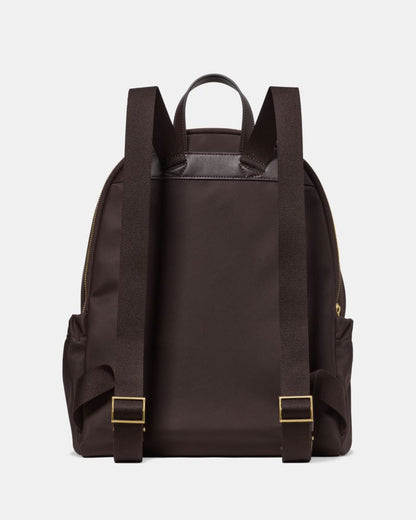 KateSpade Carter Nylon Cargo Large Backpack Hot Fudge