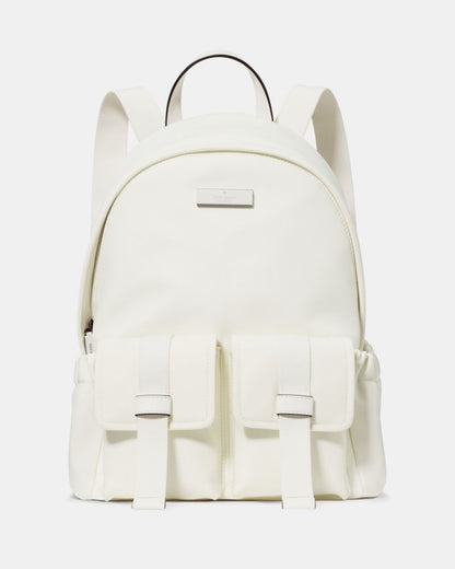KateSpade Carter Nylon Cargo Backpack Meringue