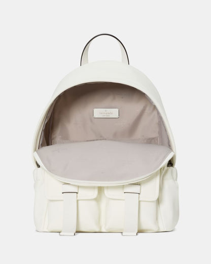 KateSpade Carter Nylon Cargo Backpack Meringue