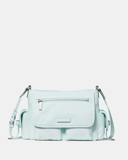 KateSpade Carter Nylon Messenger Cargo Crossbody Bag Crisp Sky