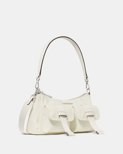 KateSpade Carter Nylon Cargo Crossbody Bag Meringue