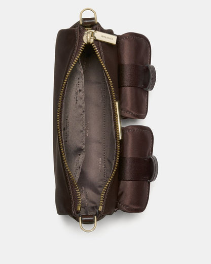 KateSpade Carter Nylon Cargo Crossbody Bag Hot Fudge