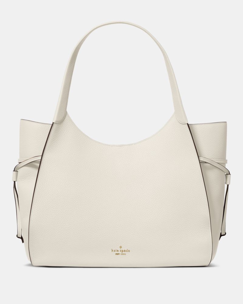 KateSpade Stash Large Carryall Bag Light Cream