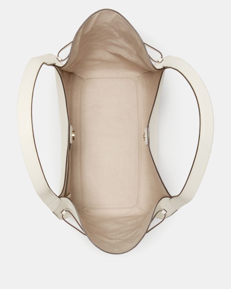 KateSpade Stash Large Carryall Bag Light Cream