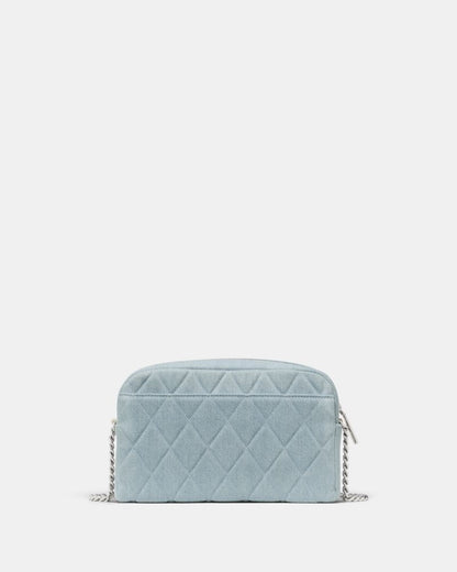 KateSpade Carey Denim Mini Camera Bag Blue Multicolor
