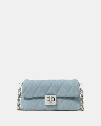 KateSpade Carey Denim Wallet On Chain Blue Multicolor