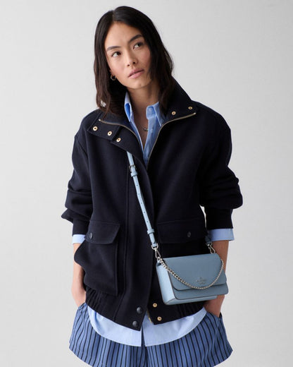 KateSpade Madison Willow Mini Crossbody Bag Muted Blue