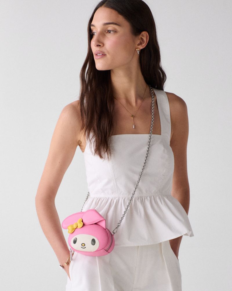 KateSpade Hello Kitty And Friends X Kate Spade New York 3D My Melody Mini Crossbody Bag Pink Multi