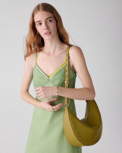 KateSpade Duo Large Crossbody Bag Laurel Leaf