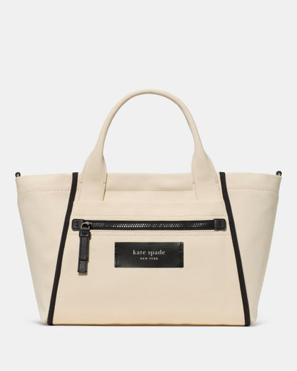 KateSpade Dash Canvas Tote Bag Natural