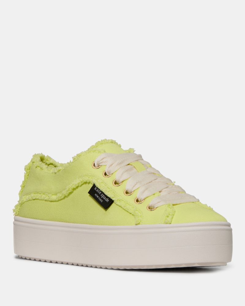 Katespade Sam Icon Platform Sneaker Bosc Pear