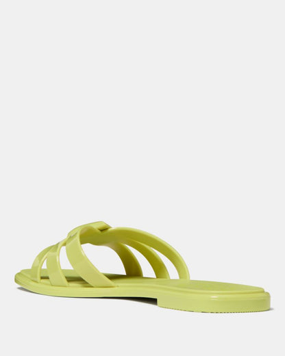Katespade Sculpted Spade Jelly Sandals Bosc Pear