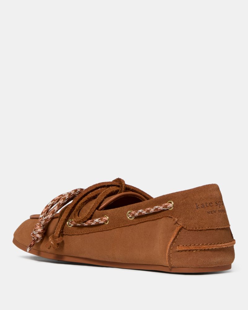 Katespade Know The Ropes Boat Shoe Saddle