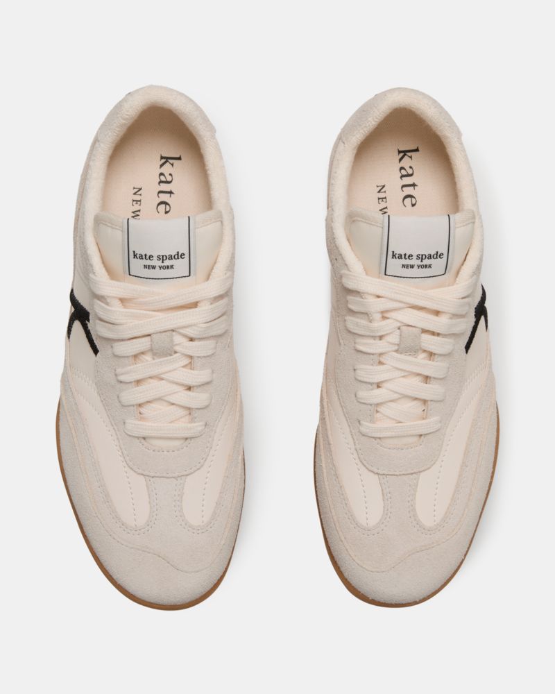 Katespade Ks Drift Sneaker Cream Black