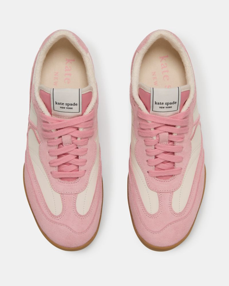 Katespade Ks Drift Sneaker Cream Grapefruit Soda