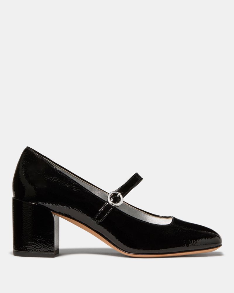 Katespade Halo Mary Jane High Heel Pump Black