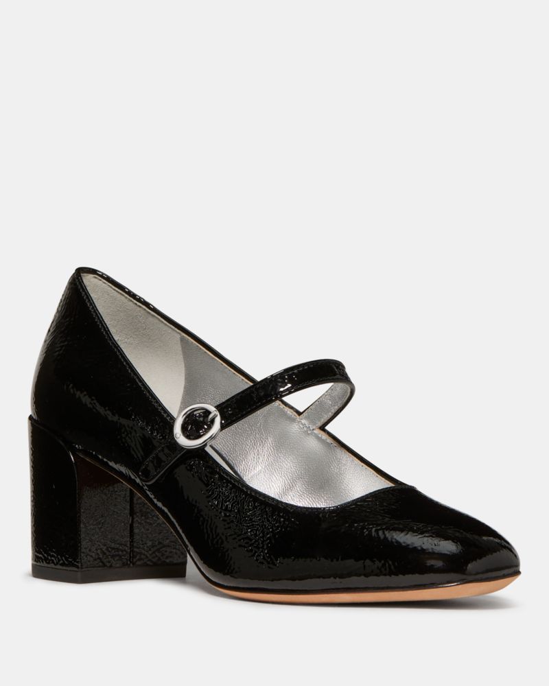 Katespade Halo Mary Jane High Heel Pump Black
