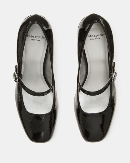 Katespade Halo Mary Jane High Heel Pump Black