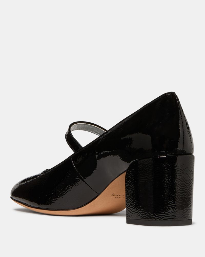 Katespade Halo Mary Jane High Heel Pump Black