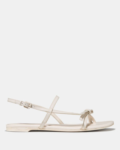 Katespade Loop Flat Sandal Cream