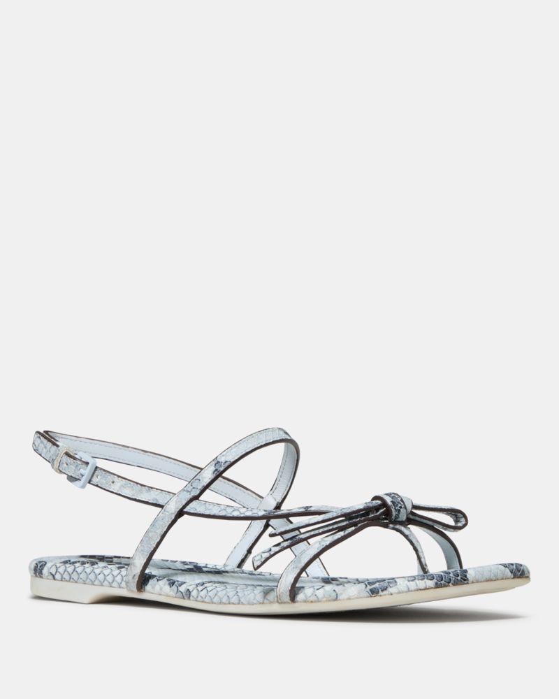 Katespade Loop Flat Sandal Pale Sapphirine