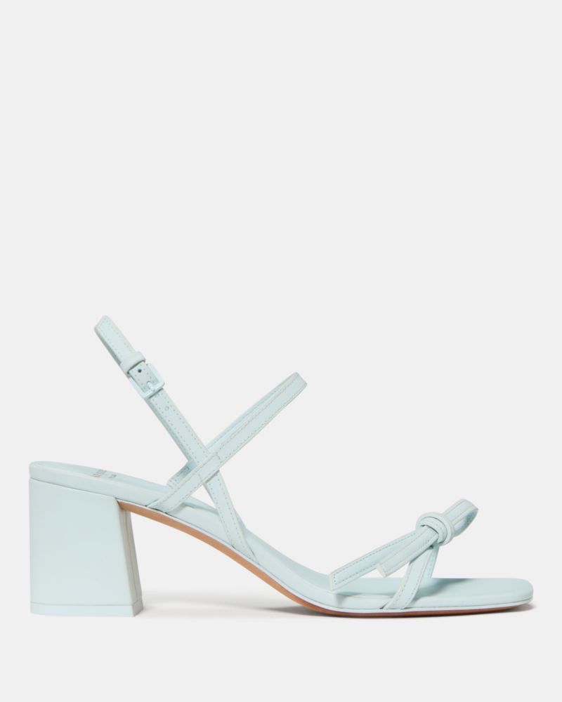 Katespade Loop Block Heel Sandal Crisp Sky