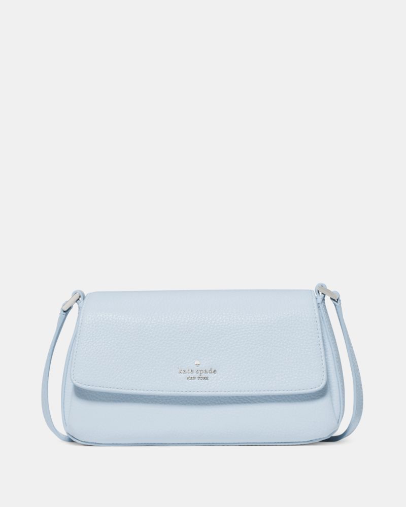 KateSpade Sutton Mini Flap Crossbody Pale Sapphirine