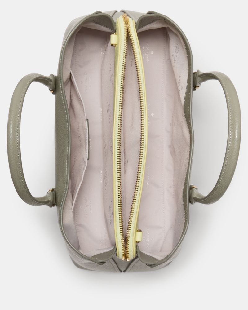KateSpade Thompson Street Satchel Bag Dusky Pine Multi