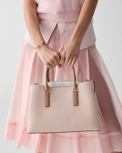 KateSpade Thompson Street Satchel Bag Powdered Sugar Multi
