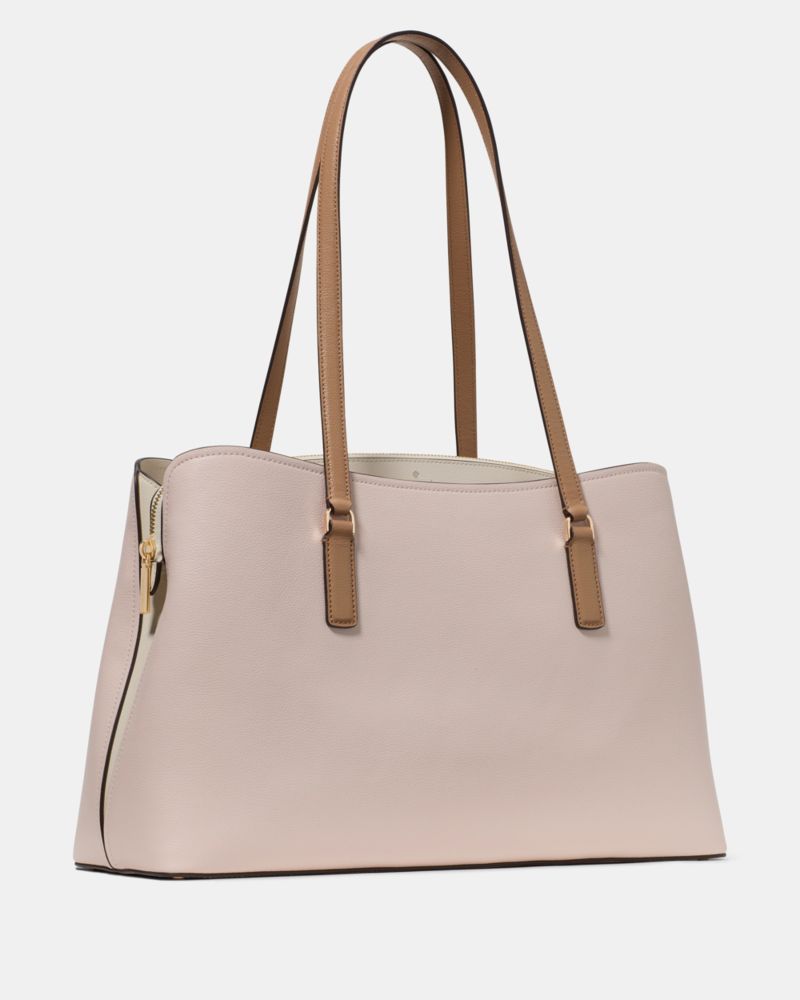 KateSpade Thompson Street Commuter Tote Bag Powdered Sugar Multi