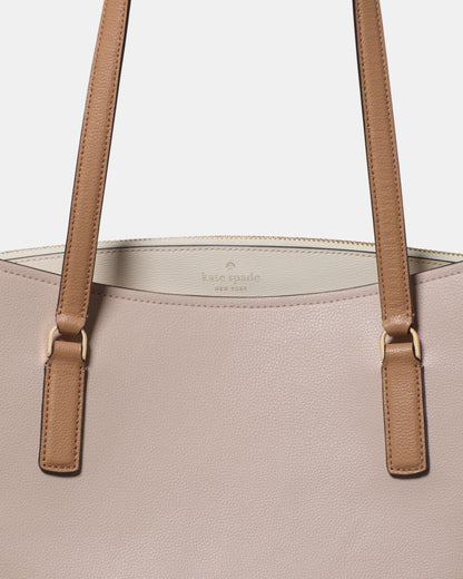KateSpade Thompson Street Commuter Tote Bag Powdered Sugar Multi