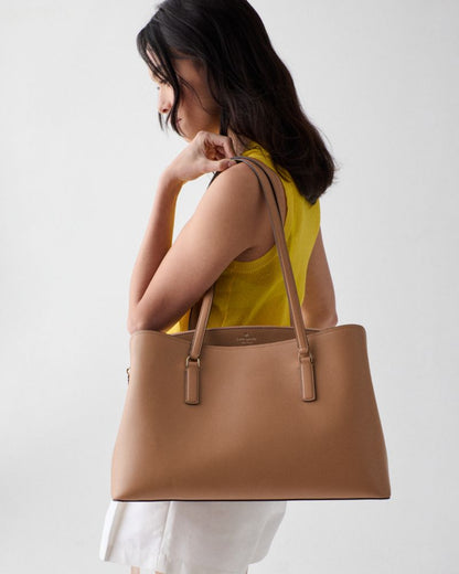 KateSpade Thompson Street Commuter Tote Bag Tuscan Brown