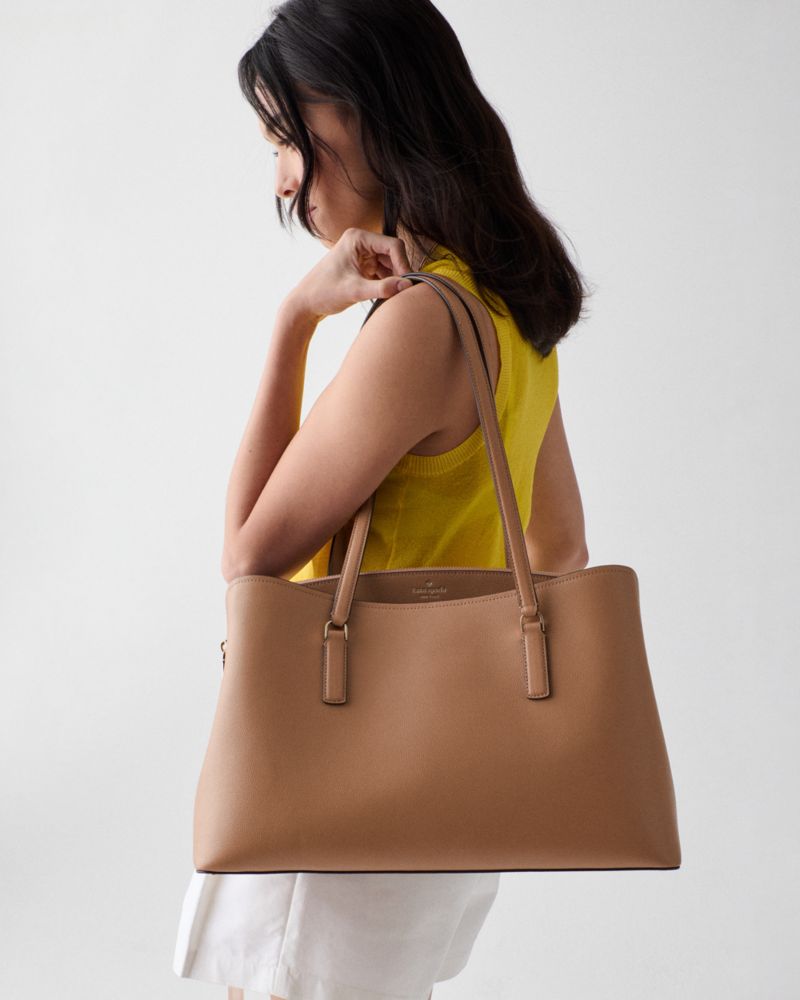 KateSpade Thompson Street Commuter Tote Bag Tuscan Brown