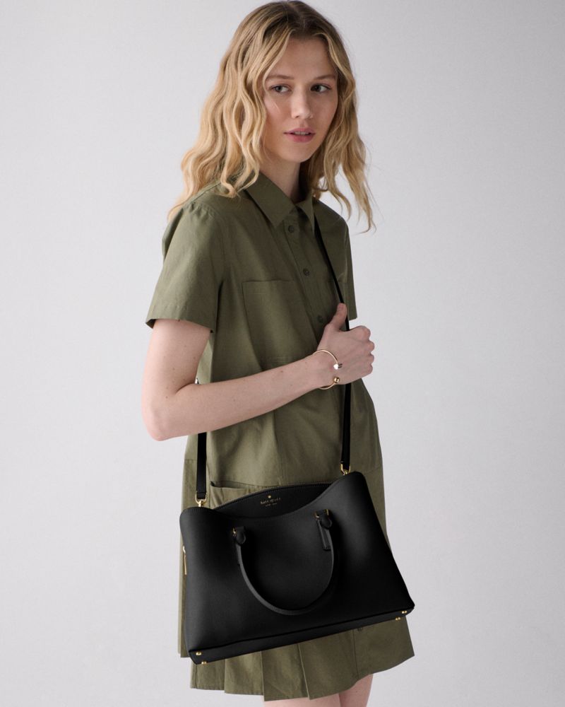 KateSpade Thompson Street Satchel Bag Black