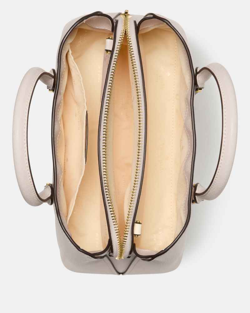 KateSpade Thompson Street Small Satchel Bag Cashew Milk