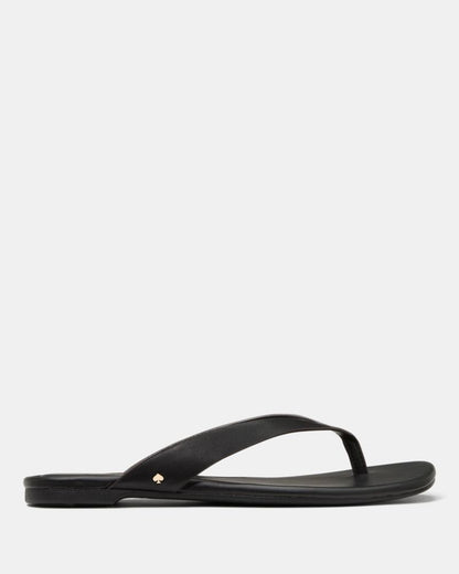 Katespade Sandie Flip Flop Sandals Black