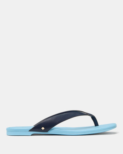 Katespade Sandie Flip Flop Sandals Captain Navy Pristine Pool