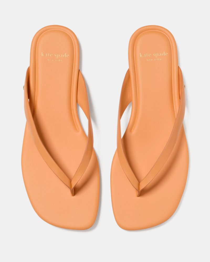 Katespade Sandie Flip Flop Sandals Desert Sunset