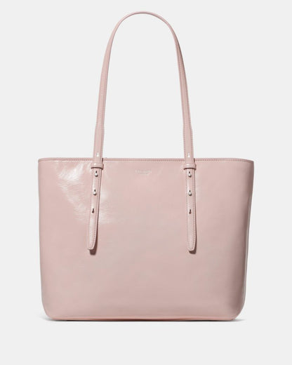 KateSpade Do It All Crinkle Patent Tote Bag Morning Beach