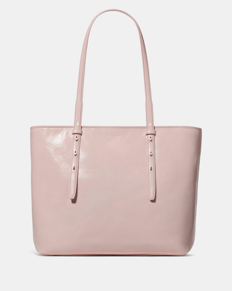 KateSpade Do It All Crinkle Patent Tote Bag Morning Beach