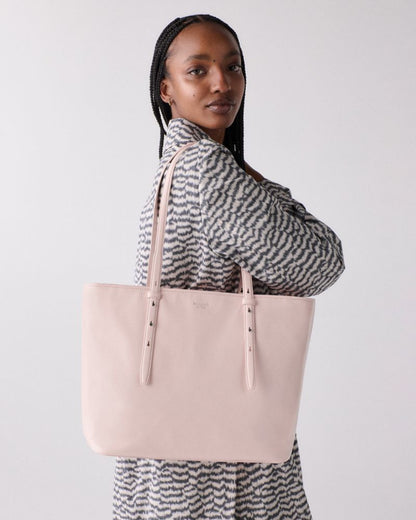 KateSpade Do It All Crinkle Patent Tote Bag Morning Beach