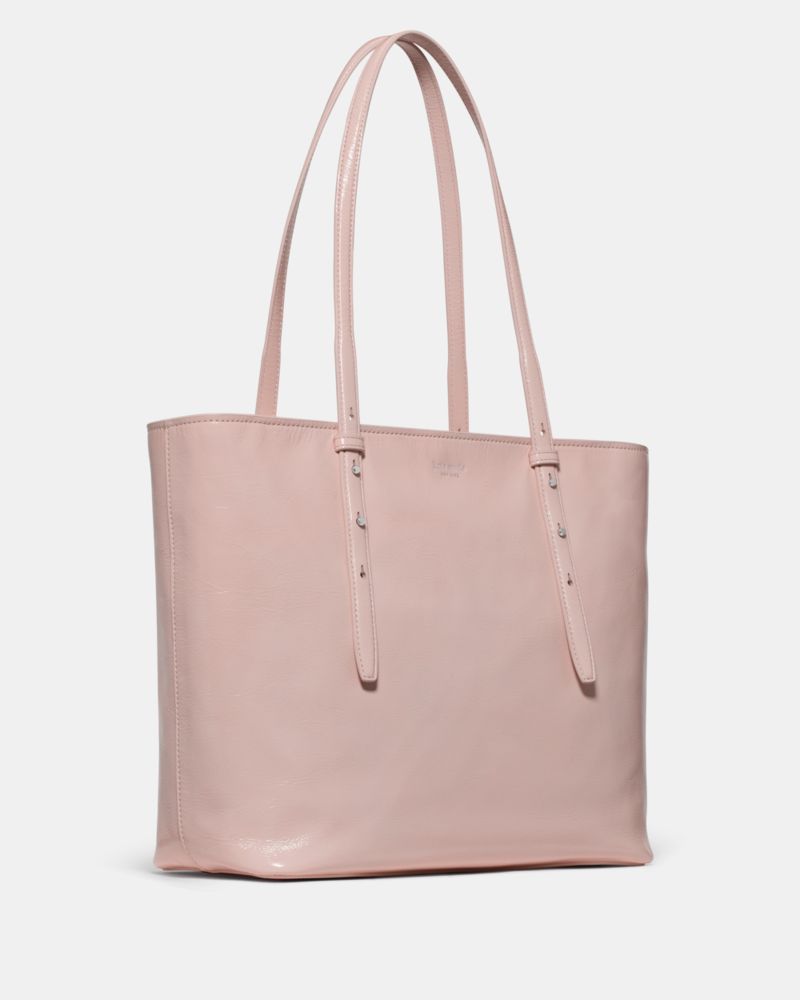 KateSpade Do It All Crinkle Patent Tote Bag Morning Beach