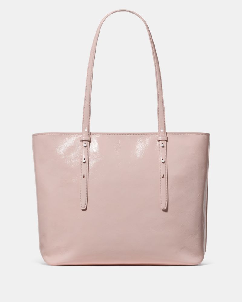 KateSpade Do It All Crinkle Patent Tote Bag Morning Beach