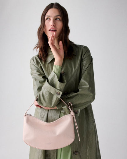 KateSpade Loop Crinkle Patent Shoulder Bag Morning Beach