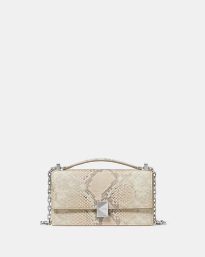 KateSpade Deco Snake Embossed Mini Crossbody Bag Neutral Multi